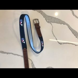 Vineyard Vines Texas Whale Belt